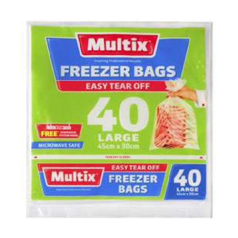 Multix Tear off Large Freezer Bags 40s
