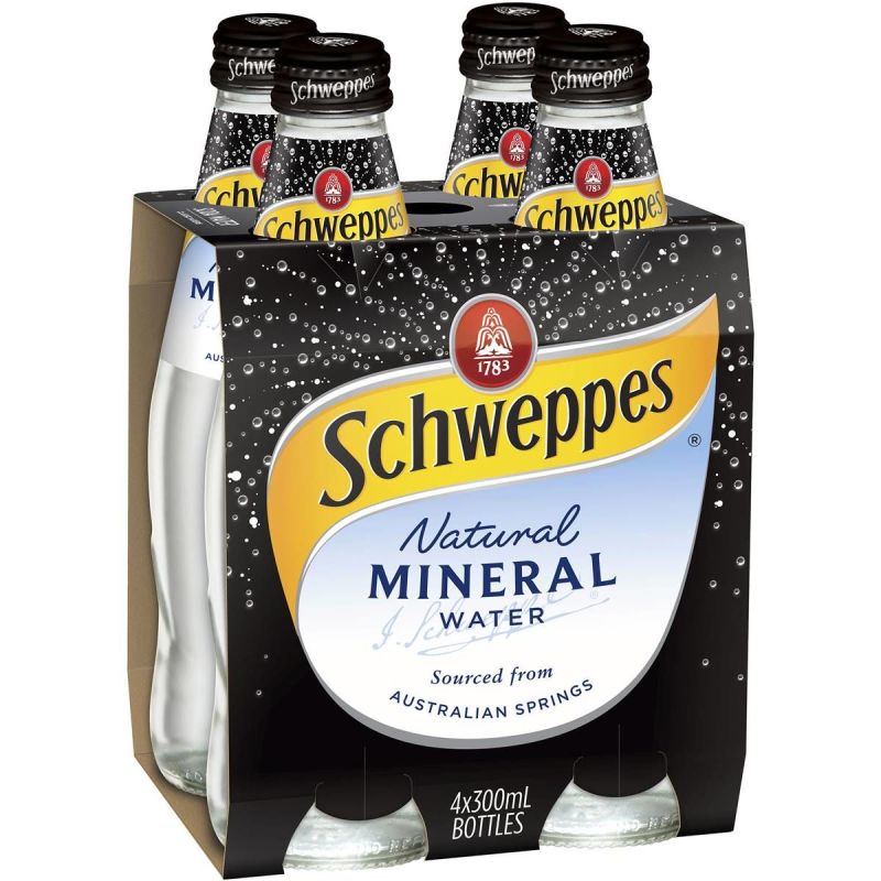 Schweppes Mineral Water 4x300ml