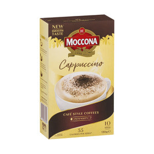 Moccona Coffee Sachets Cappuccino 10pk