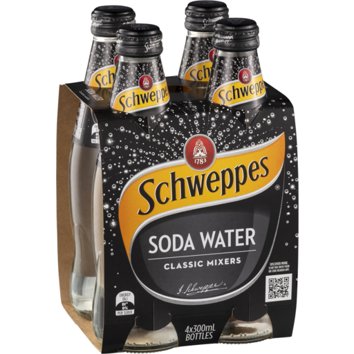 Schweppes Soda Water 4x300ml